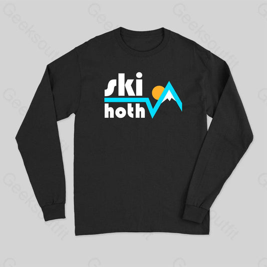 Ski Hoth Long Sleeve T-Shirt Black / S