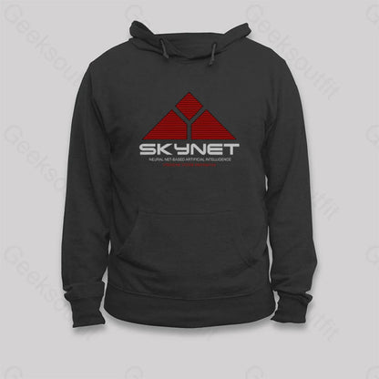 Skynet-Neural Net Based Artificial Intelligence Hoodie Black / S