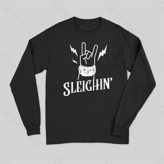 Sleighin Long Sleeve T-Shirt Black / S