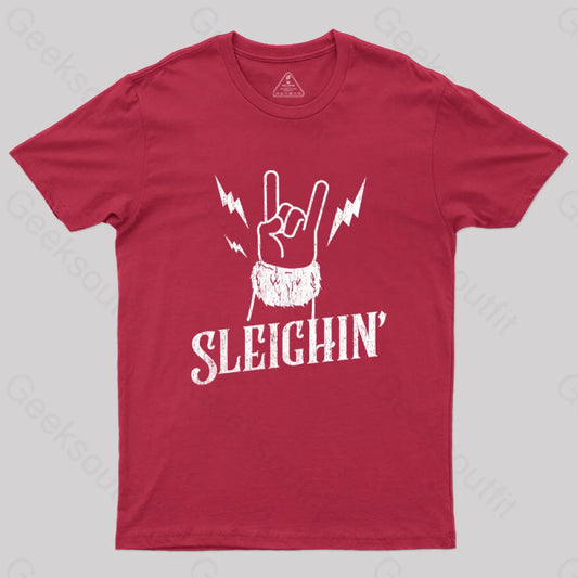 Sleighin T-Shirt Red / S