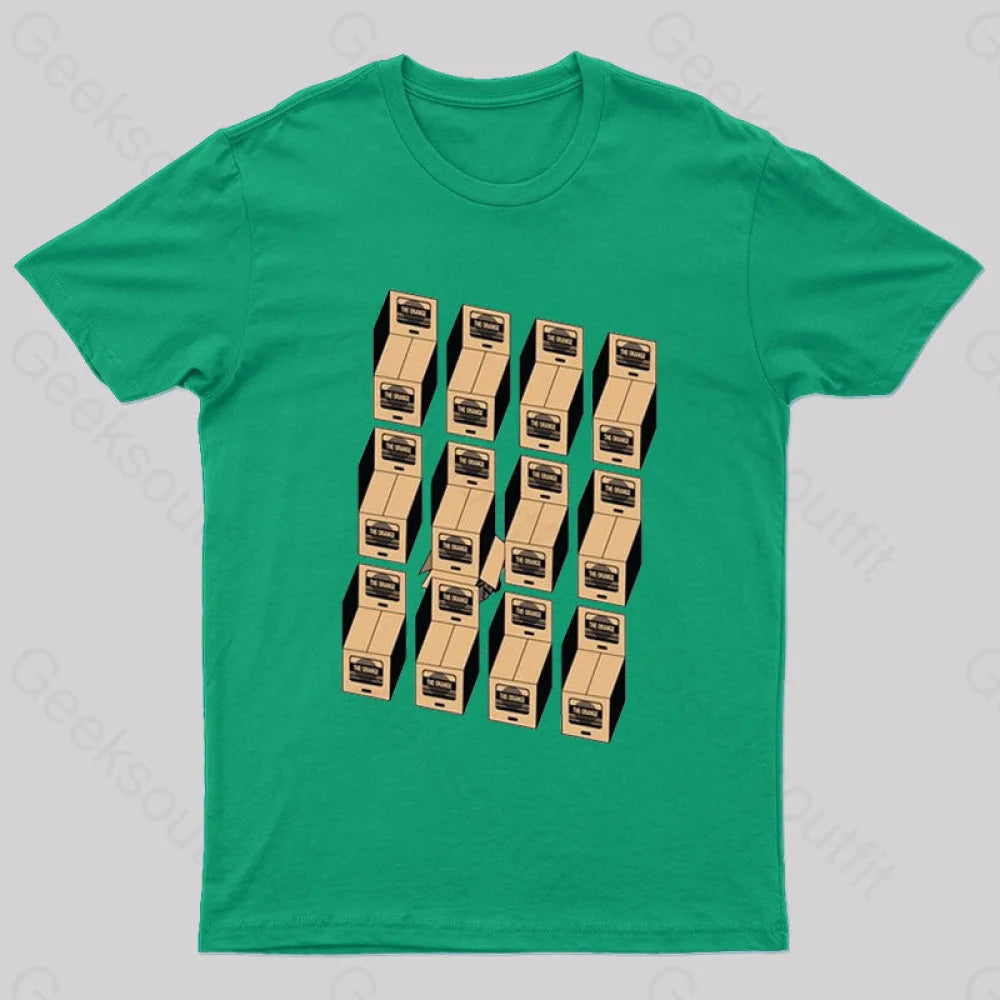 Sneaky Illusion T-Shirt Green / S