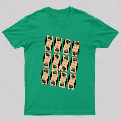 Sneaky Illusion T-Shirt Green / S