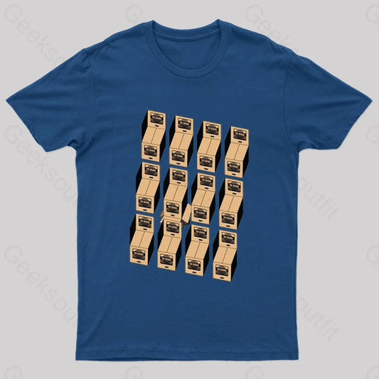 Sneaky Illusion T-Shirt Navy / S