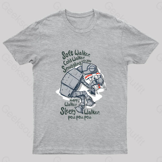 Soft Walker Geek T-Shirt Grey / S