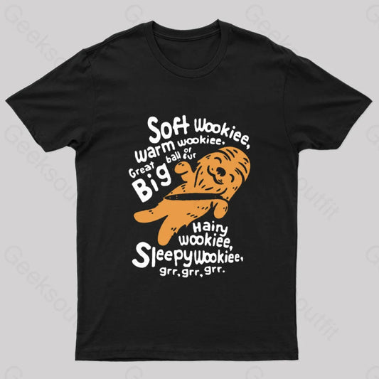 Soft Wookiee Nerd T-Shirt Black / S