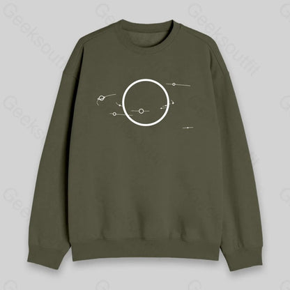 Solar System Sweatshirt - Geeksoutfit