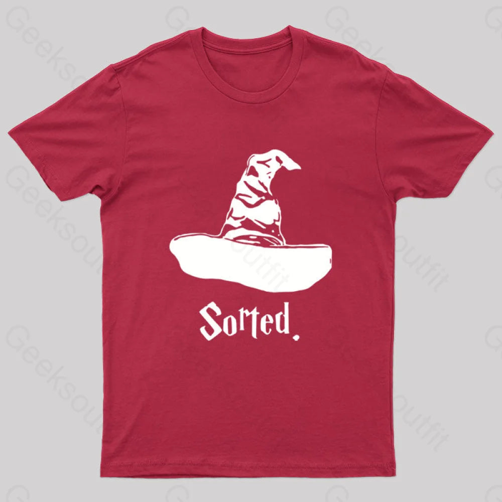 Sombrero Seleccionador Nerd T-Shirt Red / S