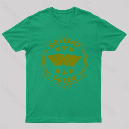 Soylent Biscuit Geek T-Shirt Green / S