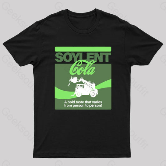 Soylent Cola Geek T-Shirt Black / S