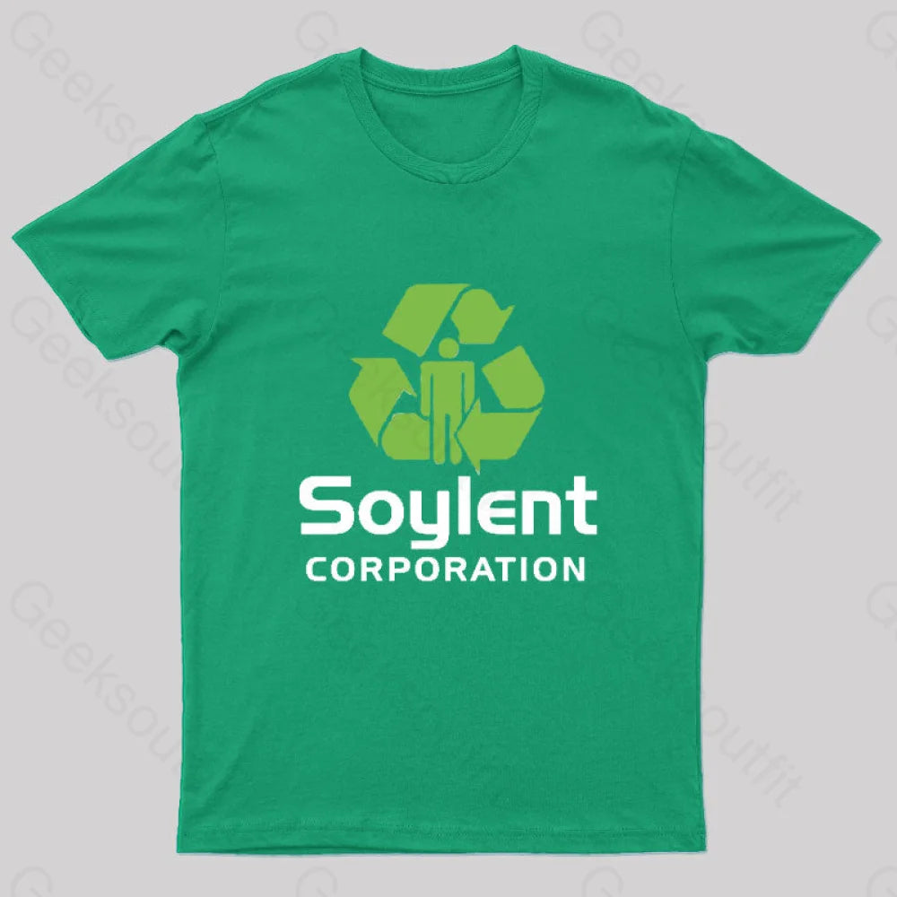 Soylent Corporation Geeks T-Shirt Green / S