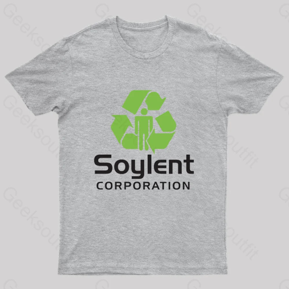 Soylent Corporation Geeks T-Shirt Grey / S