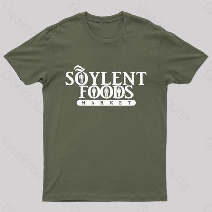 Soylent Foods Nerd T-Shirt Army Green / S