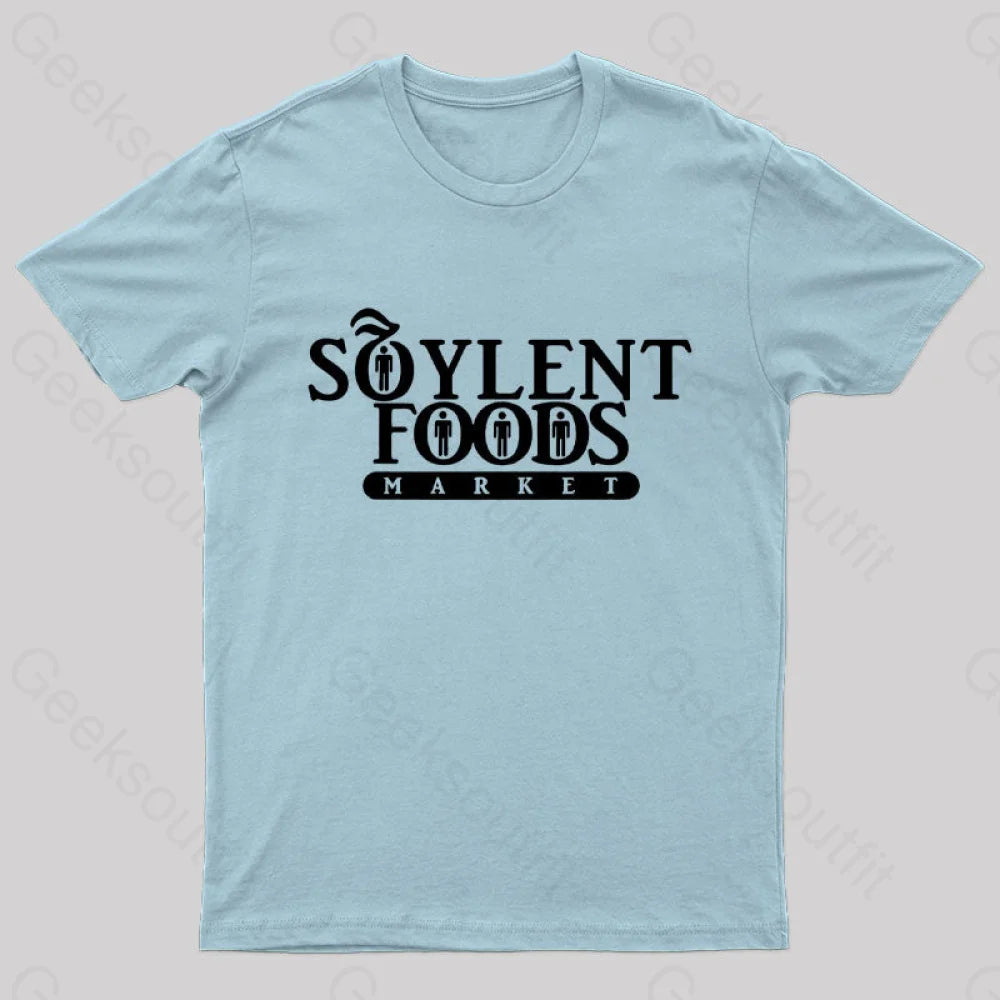 Soylent Foods Nerd T-Shirt Light Blue / S