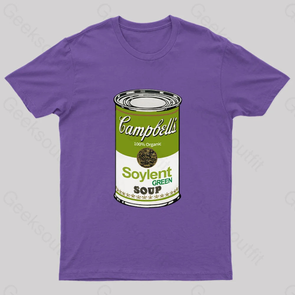 Soylent Green Campbelis T-Shirt Purple / S Yc