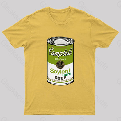 Soylent Green Campbelis T-Shirt Yellow / S Yc