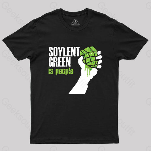 Soylent Green Is People T-Shirt Black / S