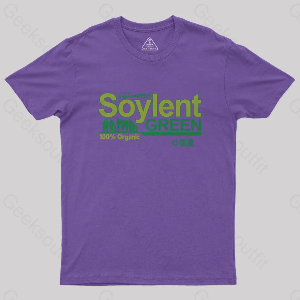 Soylent Green T-Shirt Purple / S