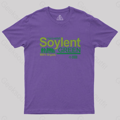 Soylent Green T-Shirt Purple / S