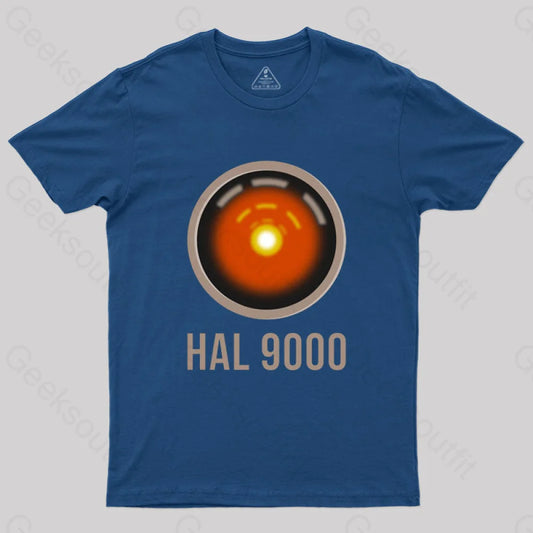 Space Oddissey Hal 9000 T-Shirt Navy / S