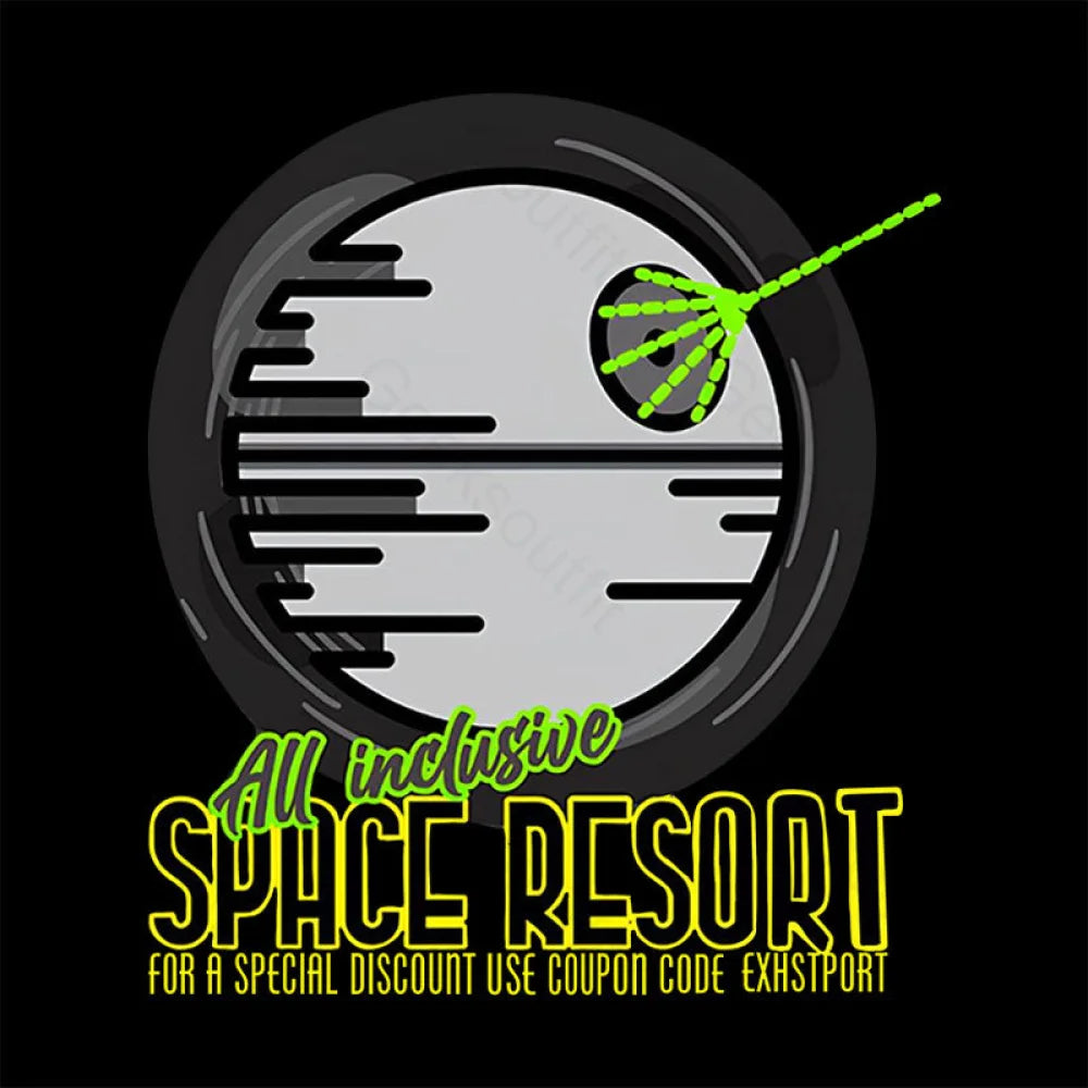 Space Resort Nerd T-Shirt