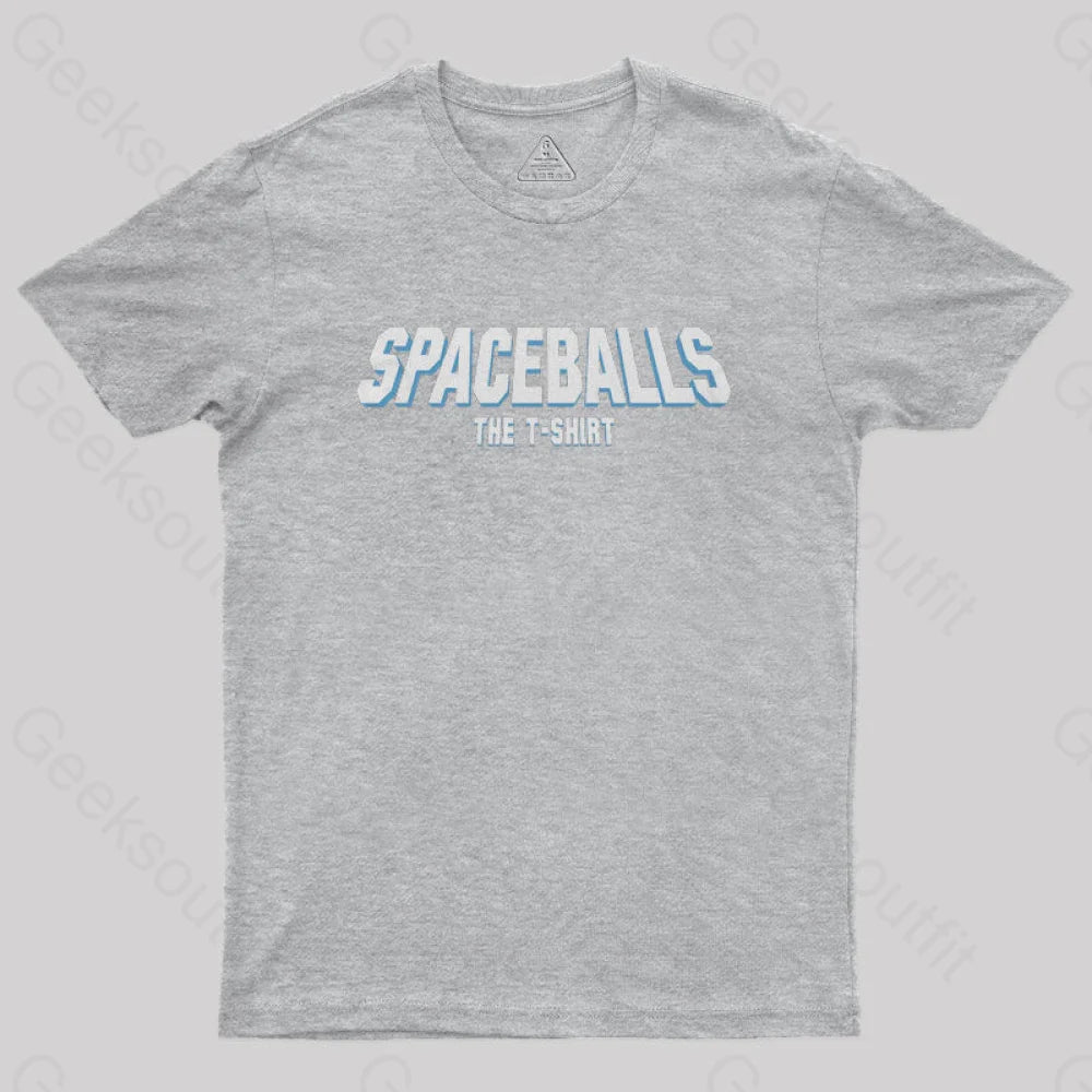 Spaceballs The T-Shirt Geek Grey / S