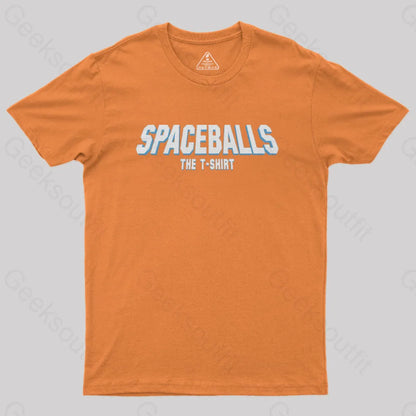 Spaceballs The T-Shirt Geek Orange / S