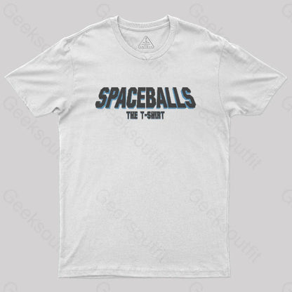 Spaceballs The T-Shirt Geek White / S