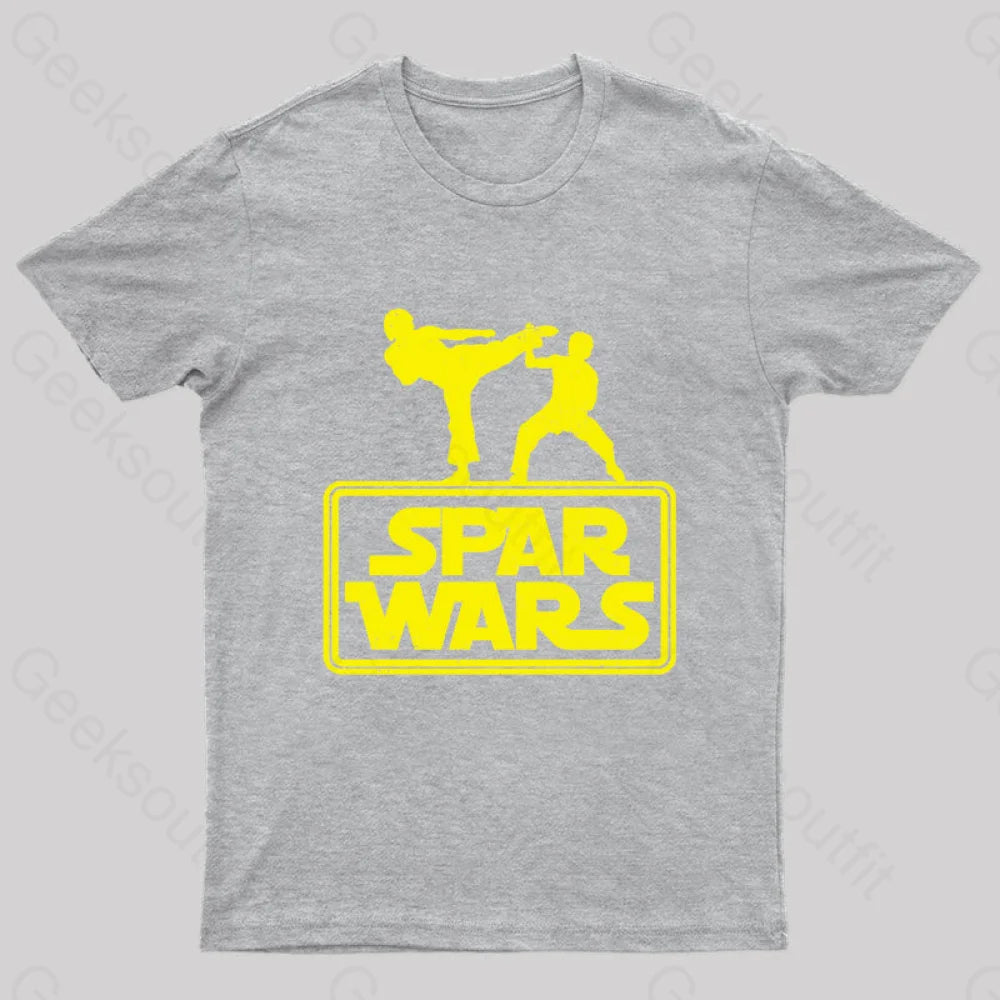 Spar Wars Geek T-Shirt Grey / S