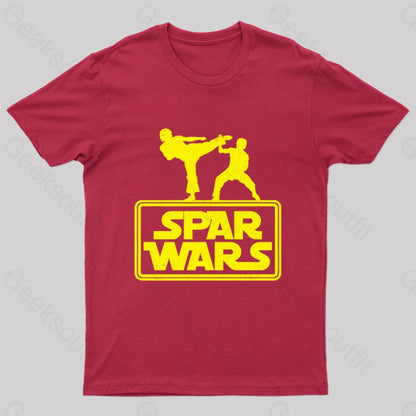 Spar Wars Geek T-Shirt Red / S