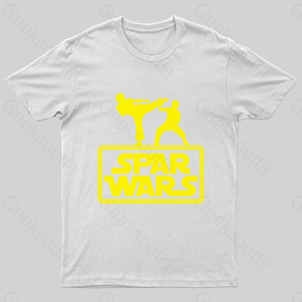 Spar Wars Geek T-Shirt White / S