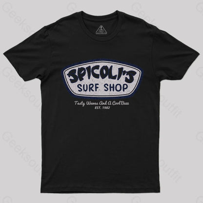 Spicoli’s Surf Shop T-Shirt Black / S