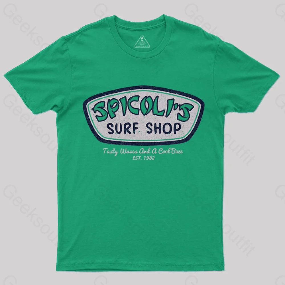 Spicoli’s Surf Shop T-Shirt Green / S