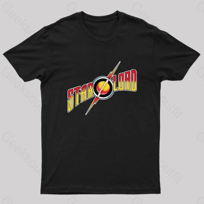 Star Lord Nerd T-Shirt Black / S