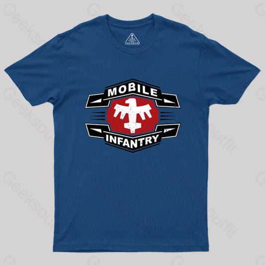 Starship Troopers Mobile Infantry T-Shirt Navy / S