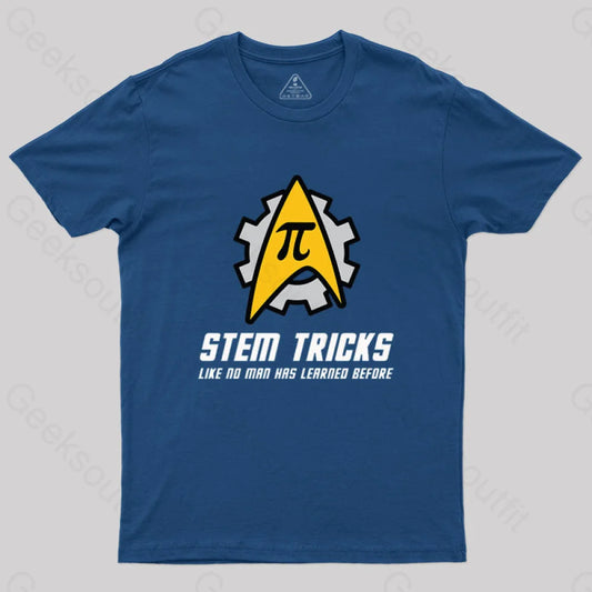 Stem Tricks T-Shirt Navy / S