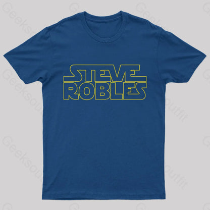 Steve Wars Geek T-Shirt Navy / S