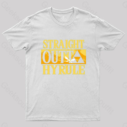 Straight Outta Hyrule T-Shirt White / S