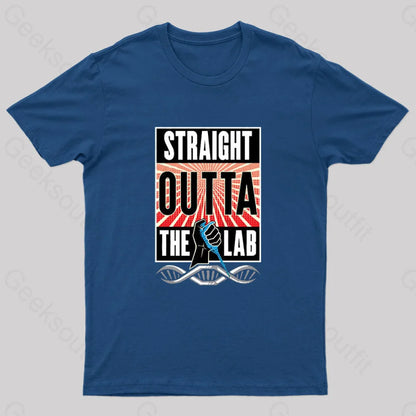 Straight Outta The Lab T-Shirt Navy / S