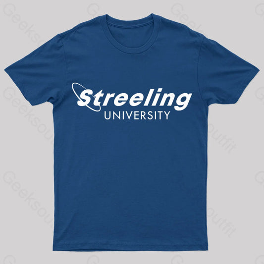 Streeling University Nerd T-Shirt Navy / S