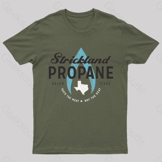 Strickland Propane T-Shirt Army Green / S