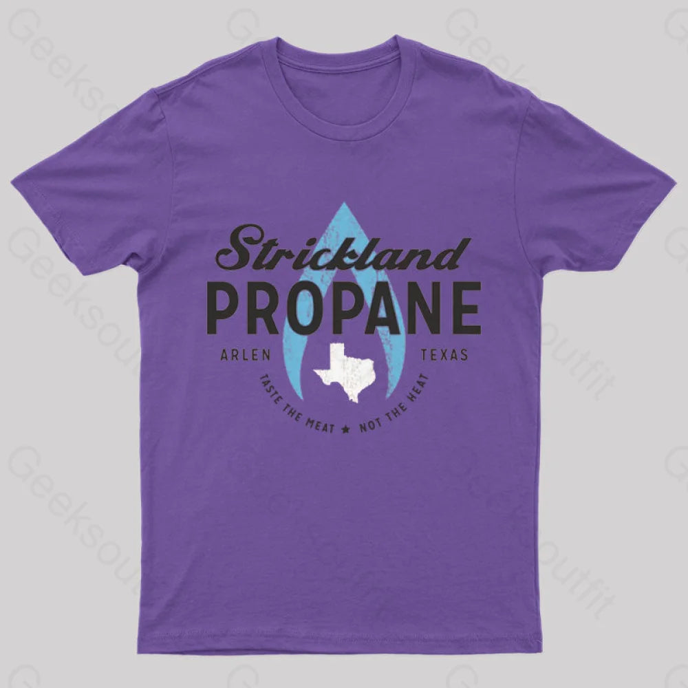 Strickland Propane T-Shirt Purple / S