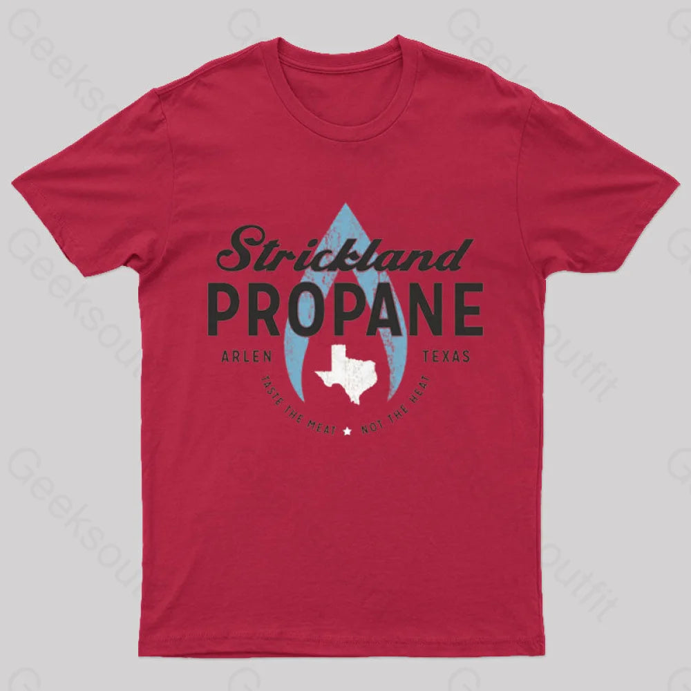 Strickland Propane T-Shirt Red / S