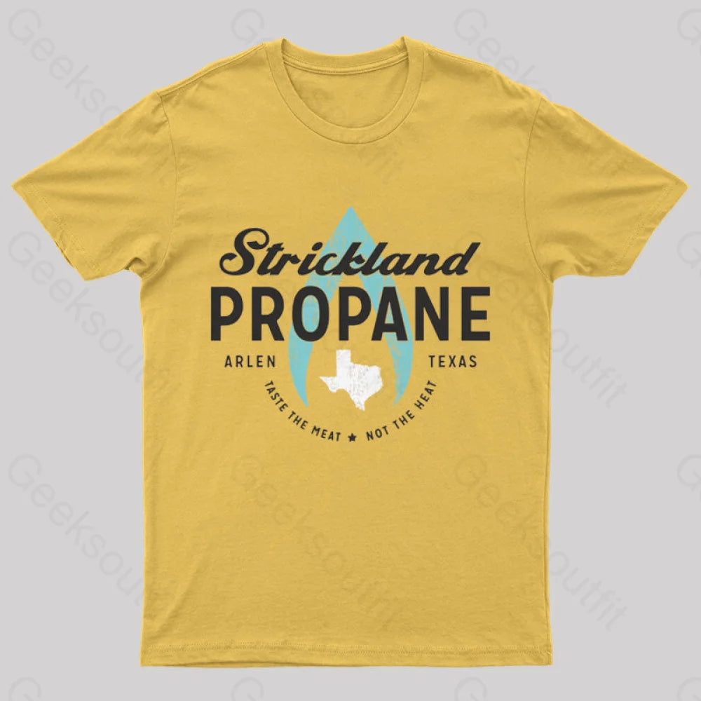 Strickland Propane T-Shirt Yellow / S