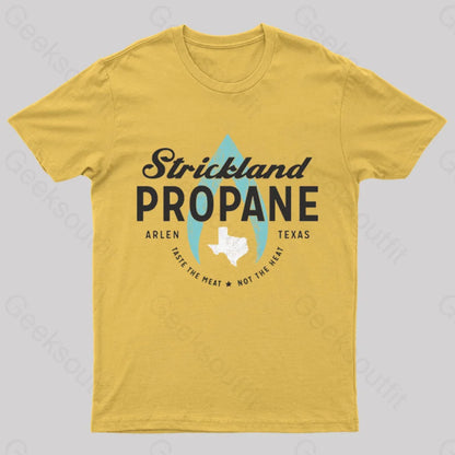 Strickland Propane T-Shirt Yellow / S