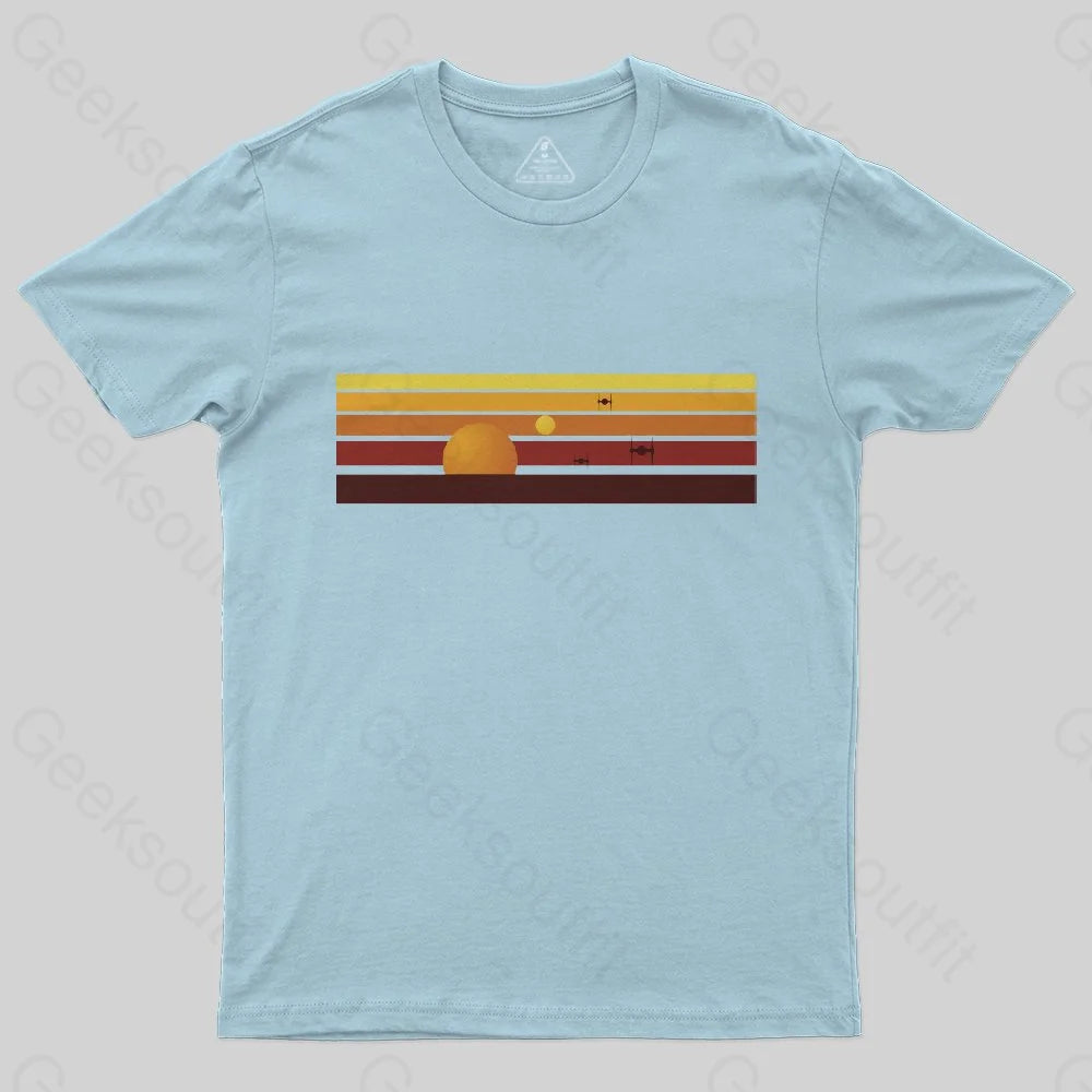 SUNSET TATOOINE T-Shirt - Geeksoutfit