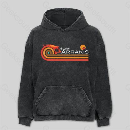 Surf Arrakis Washed Hoodie M