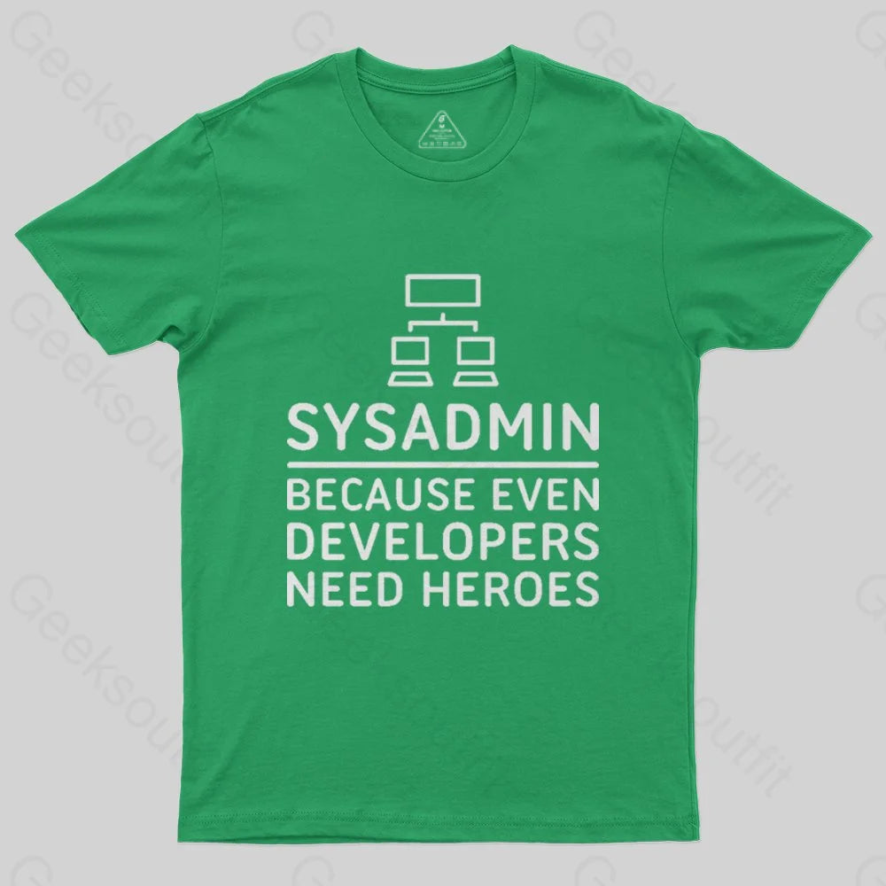 Sysadmin T-Shirt - Geeksoutfit