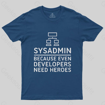 Sysadmin T-Shirt - Geeksoutfit