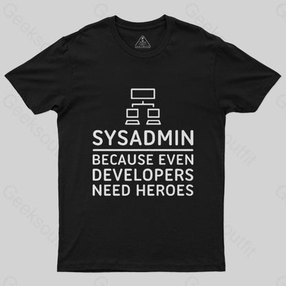 Sysadmin T-Shirt - Geeksoutfit