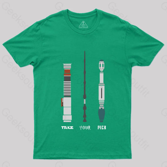 Take Your Pick T-Shirt Green / S